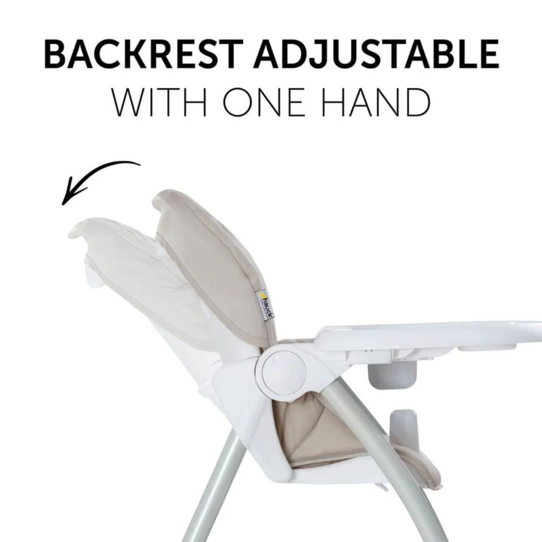 Hauck Sit N Fold Highchair Mickey Mouse Grey Foldable and Adjustable for 6–36 Months