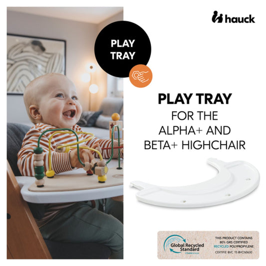 Hauck Alpha+ Play Tray White