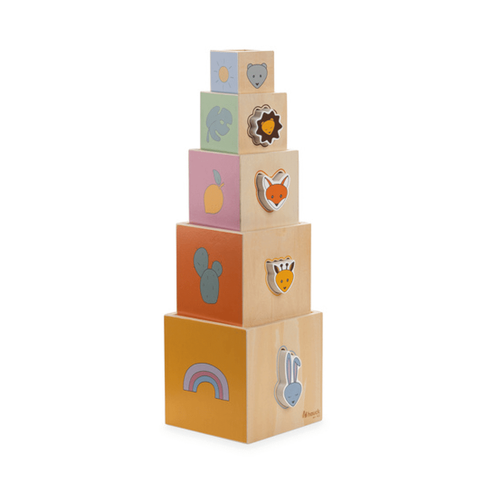 Stack N Raise Wooden Playset