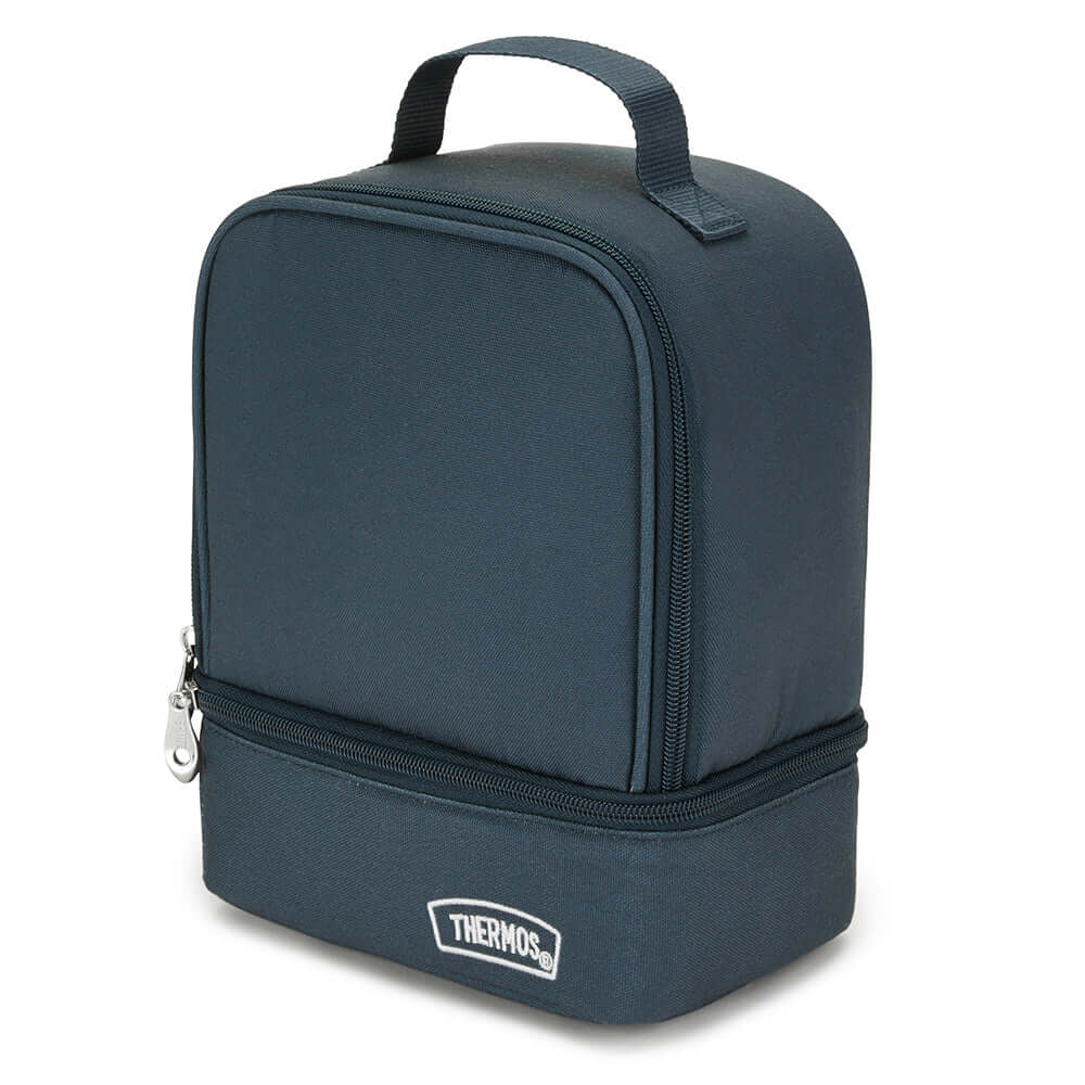 Eco Dual Compartment Lunch Kit Navy