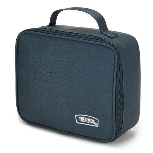 Eco Zip Round Lunch Kit Navy