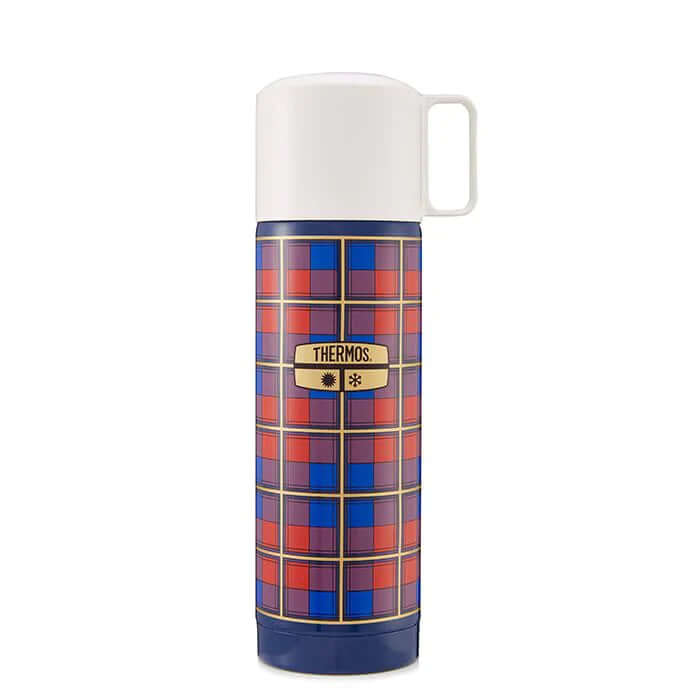 Revival Stainless Steel Flask Plaid 500ml