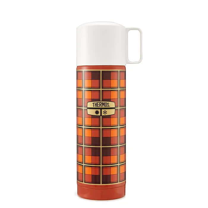 Revival Stainless Steel Flask Plaid 500ml