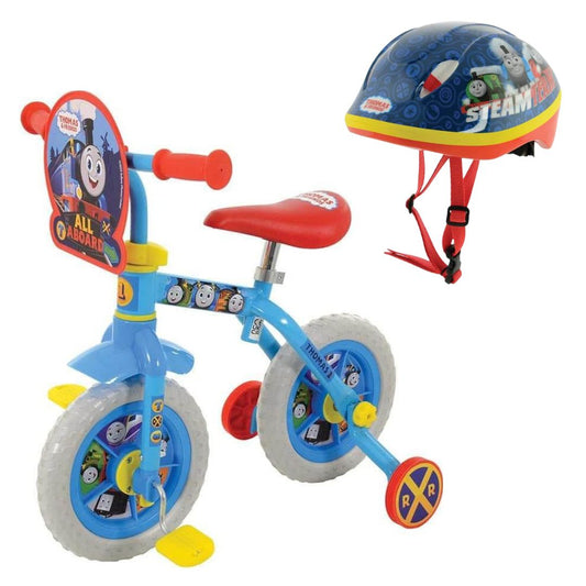Thomas & Friends 2-in-1 10" Training Bike and Helmet Bundle