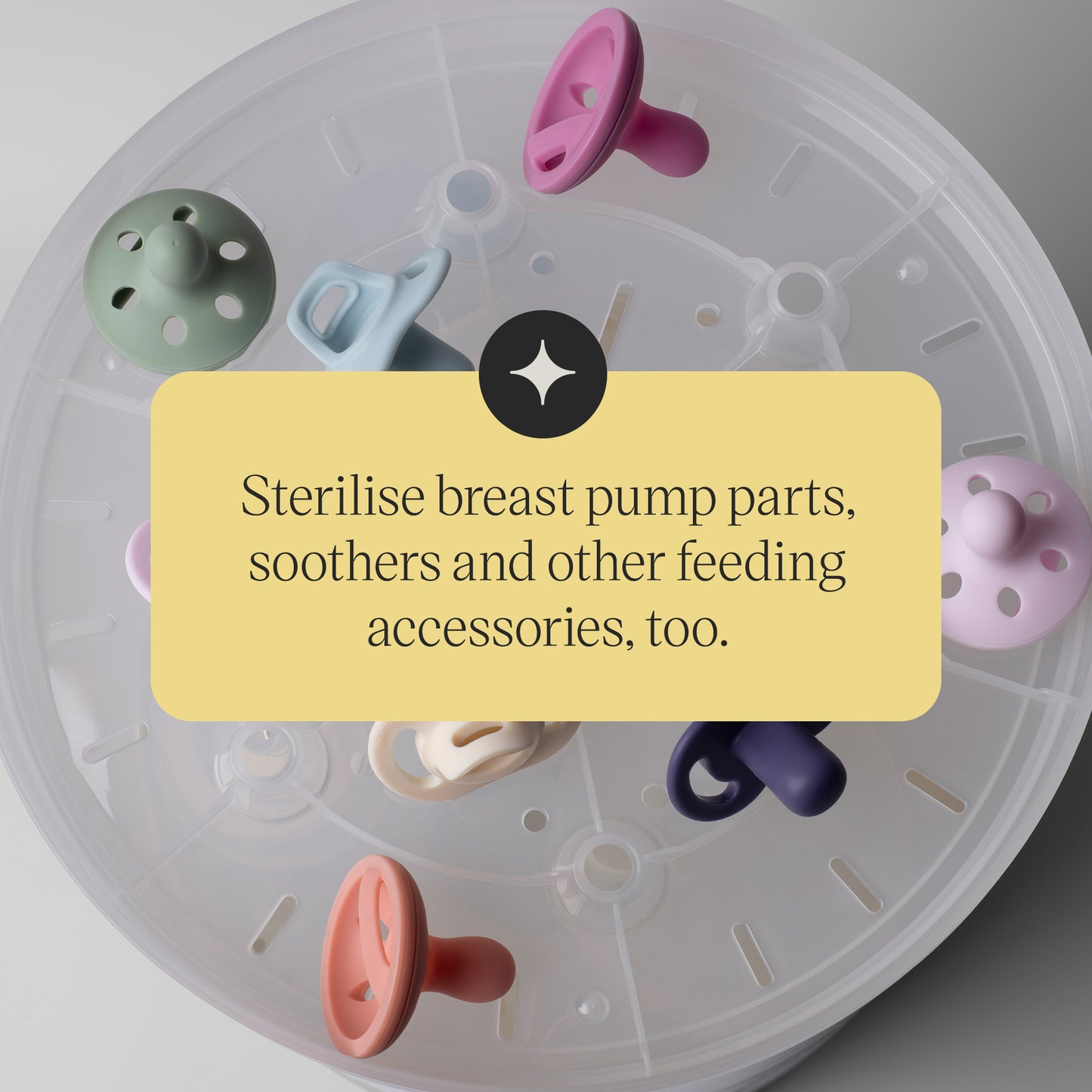 Tommee Tippee QuickDry Steriliser for Baby Bottles and Accessories, 26-min Cycle