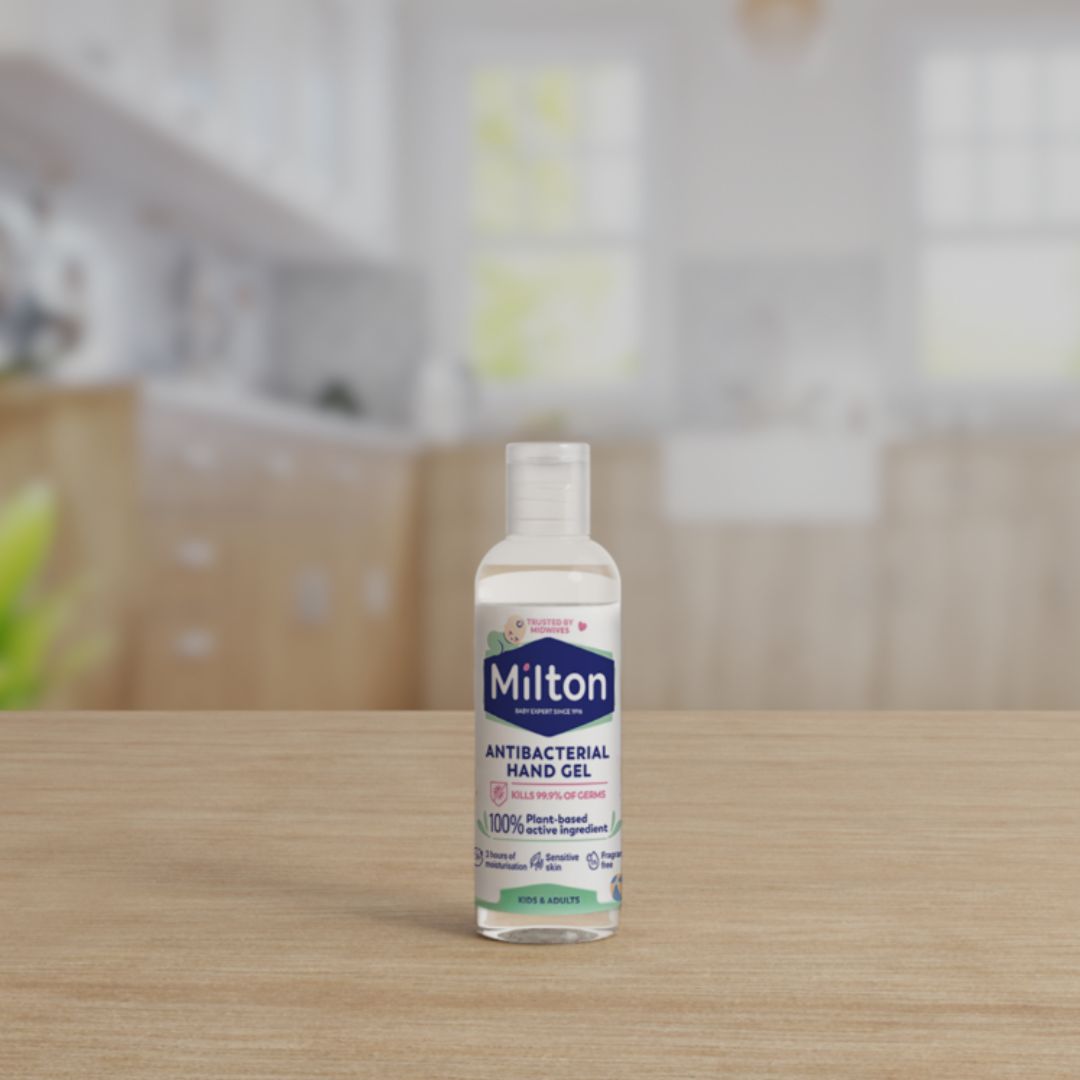 Milton Antibacterial Hand Gel 100ml 8s