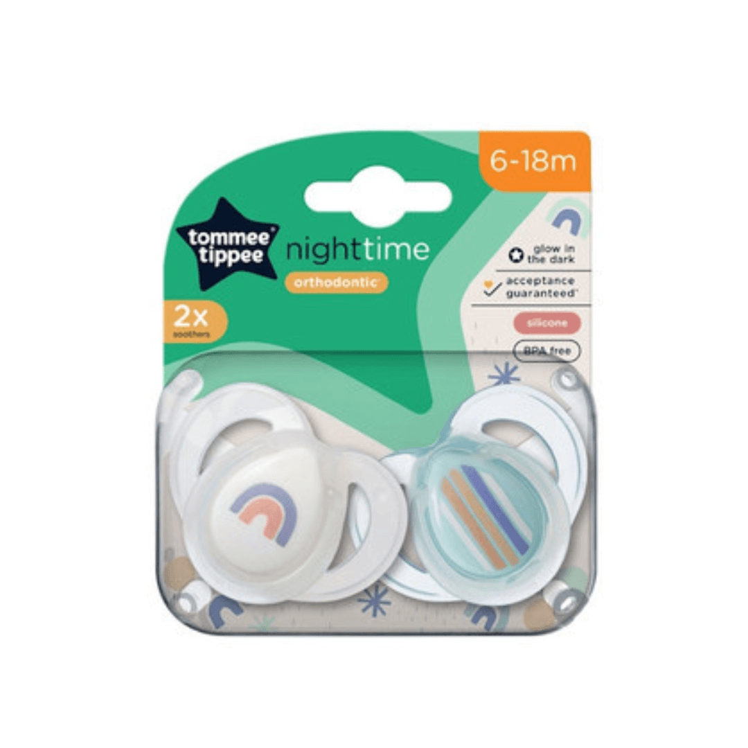 Tommee Tippee Night Time Soothers 2 Pack