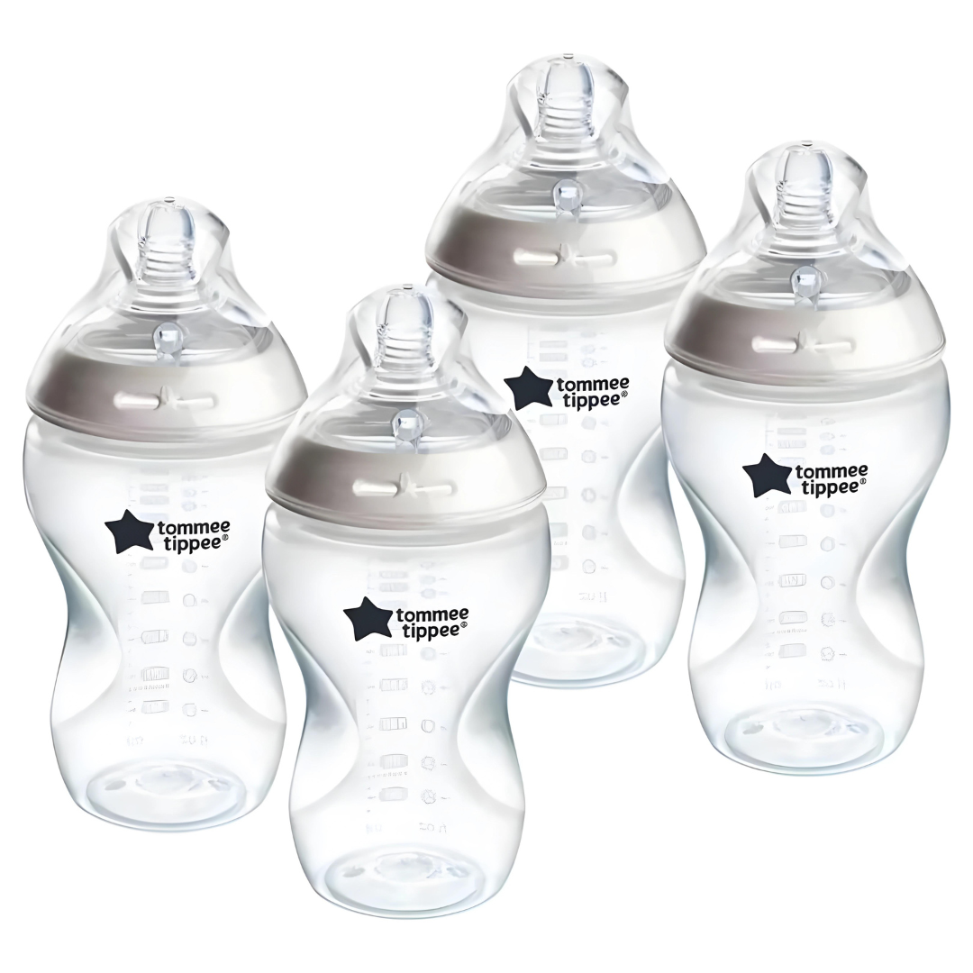 Tommee Tippee Easivent Bottles 4 Pack 340ml