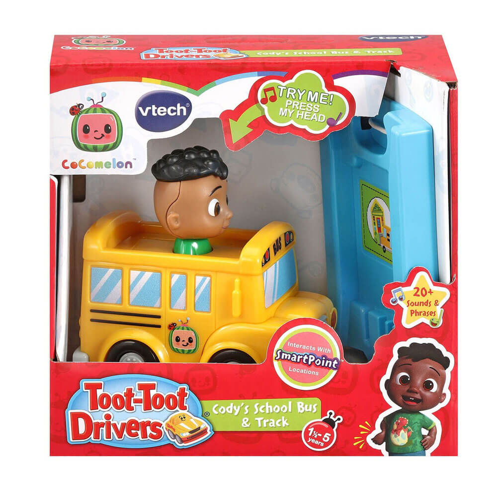 Vtech Cocomelon™ Toot-Toot Drivers® Cody’s School Bus & Track