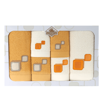 6 Piece Sitio Boxed Towel Set