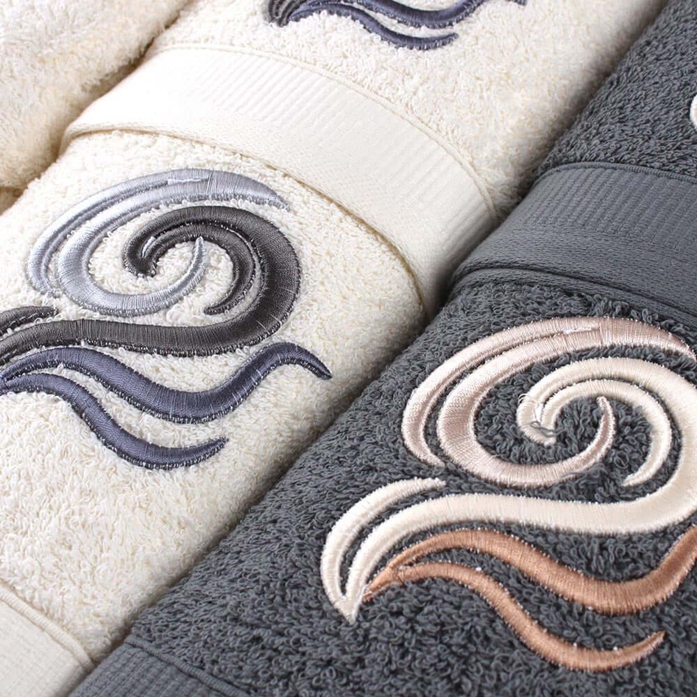 10 Piece Aztec/Ocean Boxed Luxury Towel Set