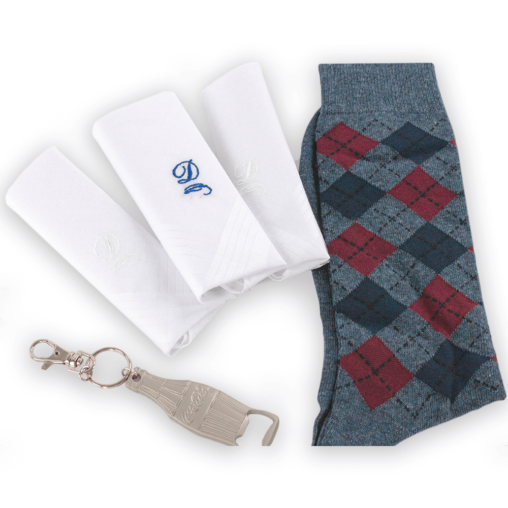 Initials Handkerchief Bundle