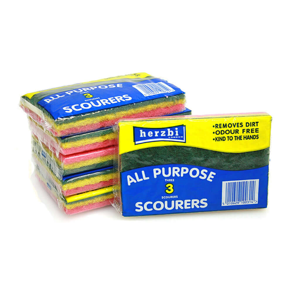 Nylon Scourers (3 pack)