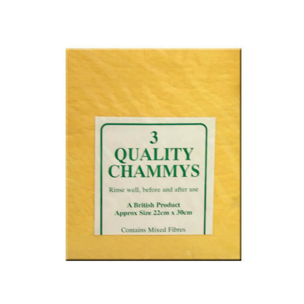 Quality Chammys (3 pack)