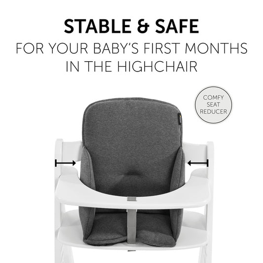 Hauck Alpha Cosy Select Seat Reducer Cushion-Charcoal