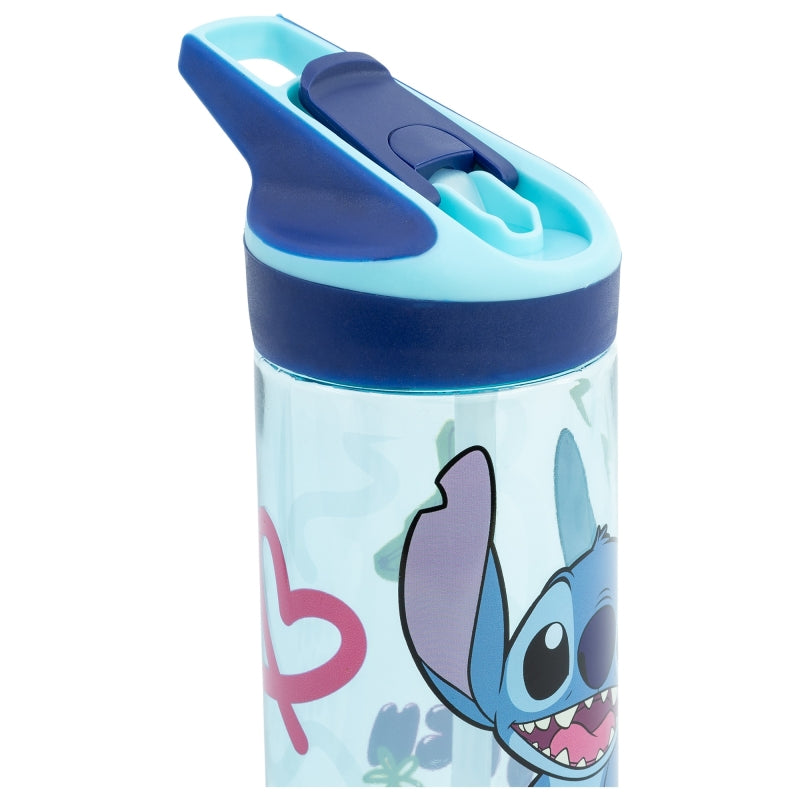 Medium Ecozen Premium Bottle 620 ml Stitch – BPA Free Reusable Water Bottle with Flip Cap