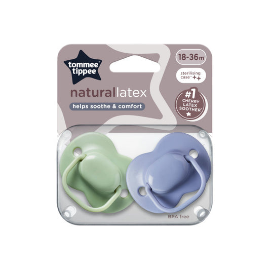 Cherry Latex Soother 18-36m, 2 Pack