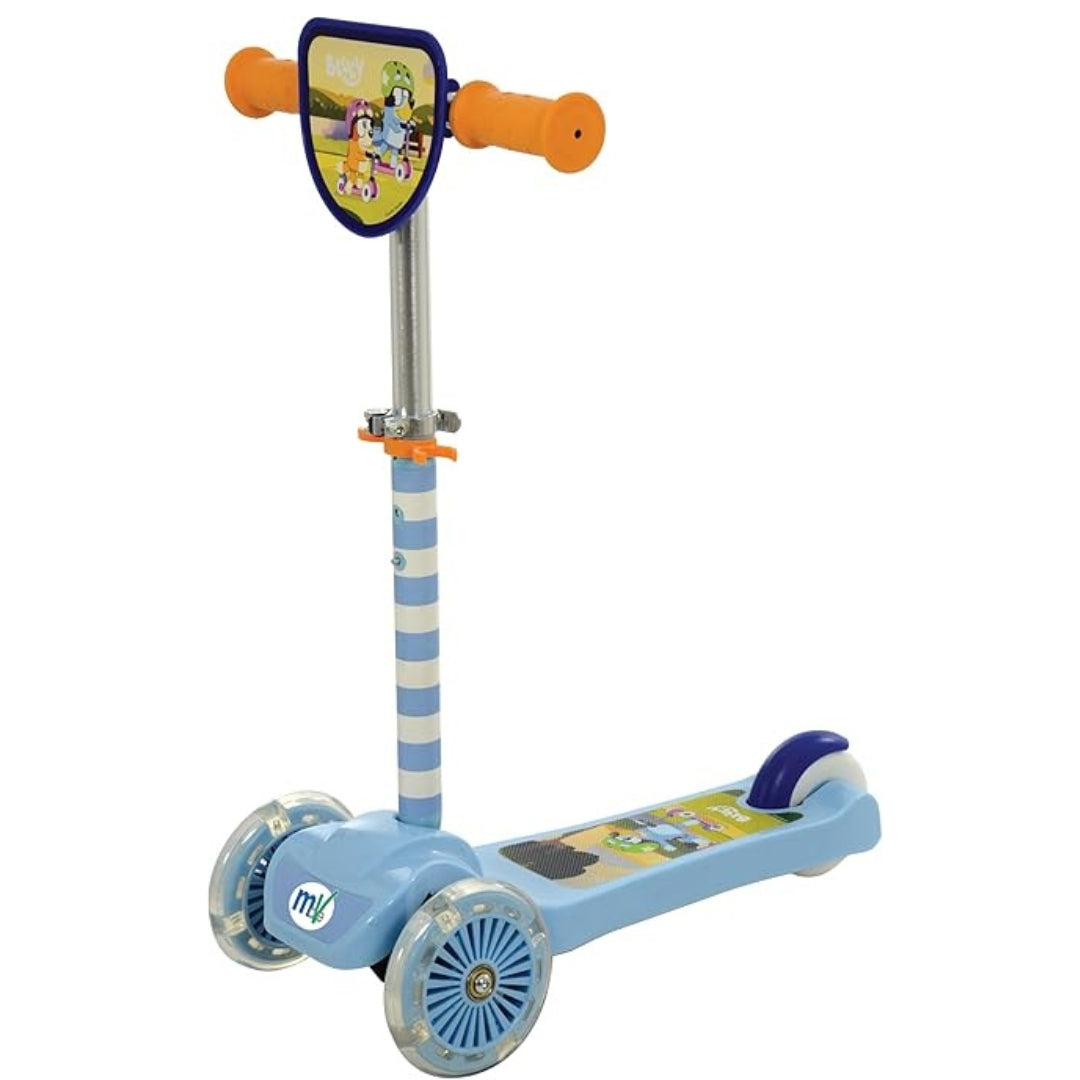 Bluey Mini Go! Tilt 3-Wheel Scooter with Light-Up Wheels