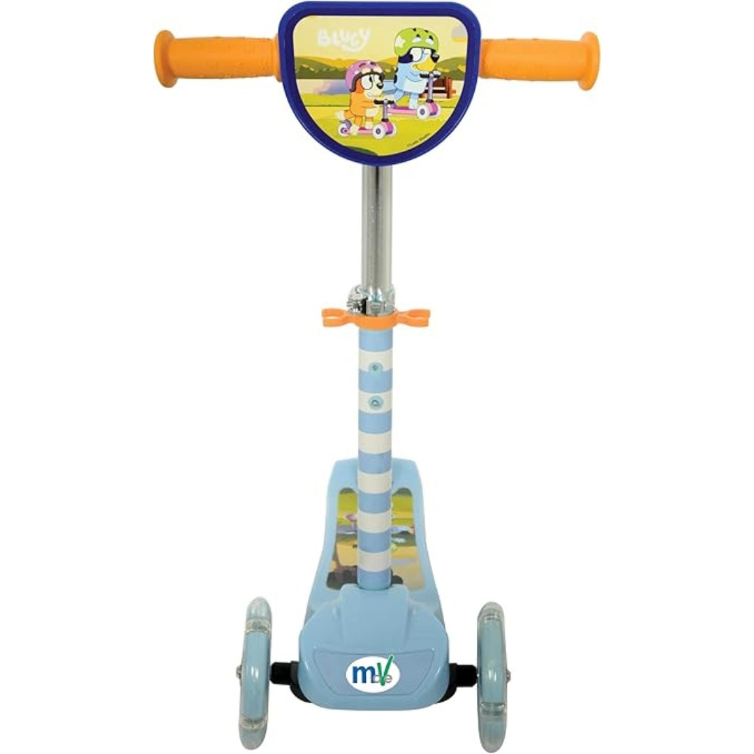 Bluey Mini Go! Tilt 3-Wheel Scooter with Light-Up Wheels