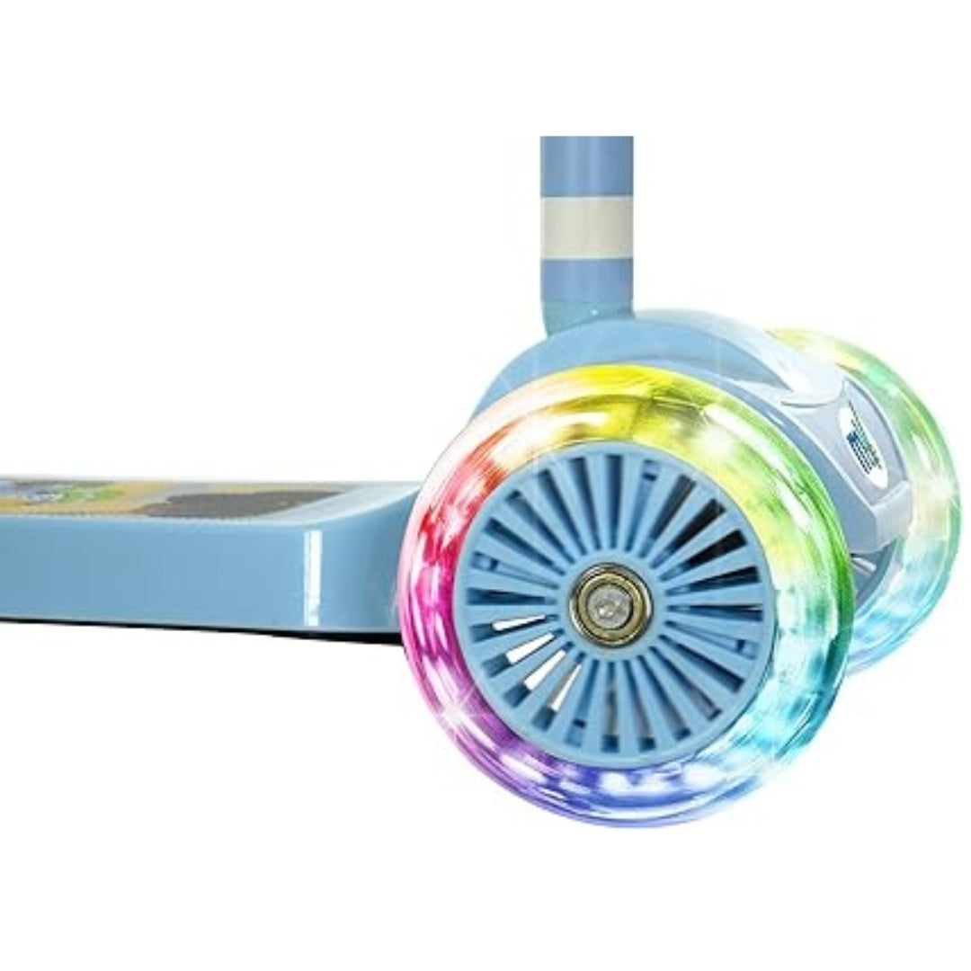 Bluey Mini Go! Tilt 3-Wheel Scooter with Light-Up Wheels