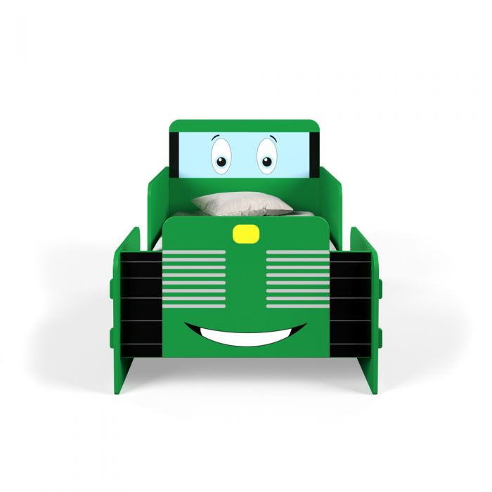 Kidsaw Tractor Junior Toddler Bed – Fun Slot-Together Bed for Kids