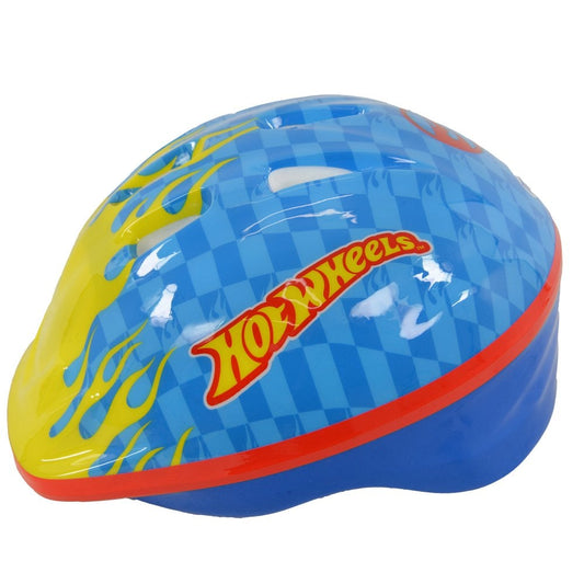 Hot Wheels Kids Safety Helmet – Lightweight, Adjustable Fit, and Ventilated Design