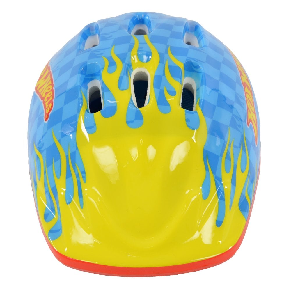 Hot Wheels Kids Safety Helmet – Lightweight, Adjustable Fit, and Ventilated Design