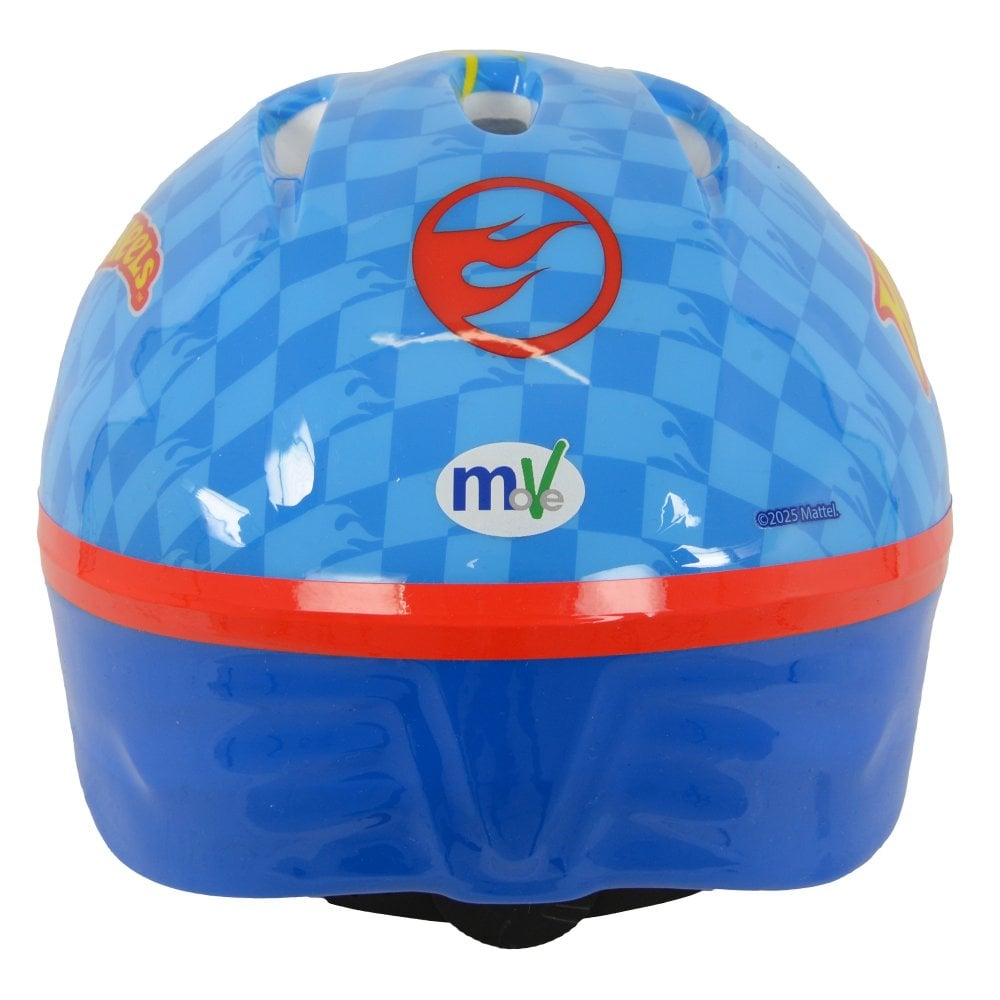 Hot Wheels Kids Safety Helmet – Lightweight, Adjustable Fit, and Ventilated Design