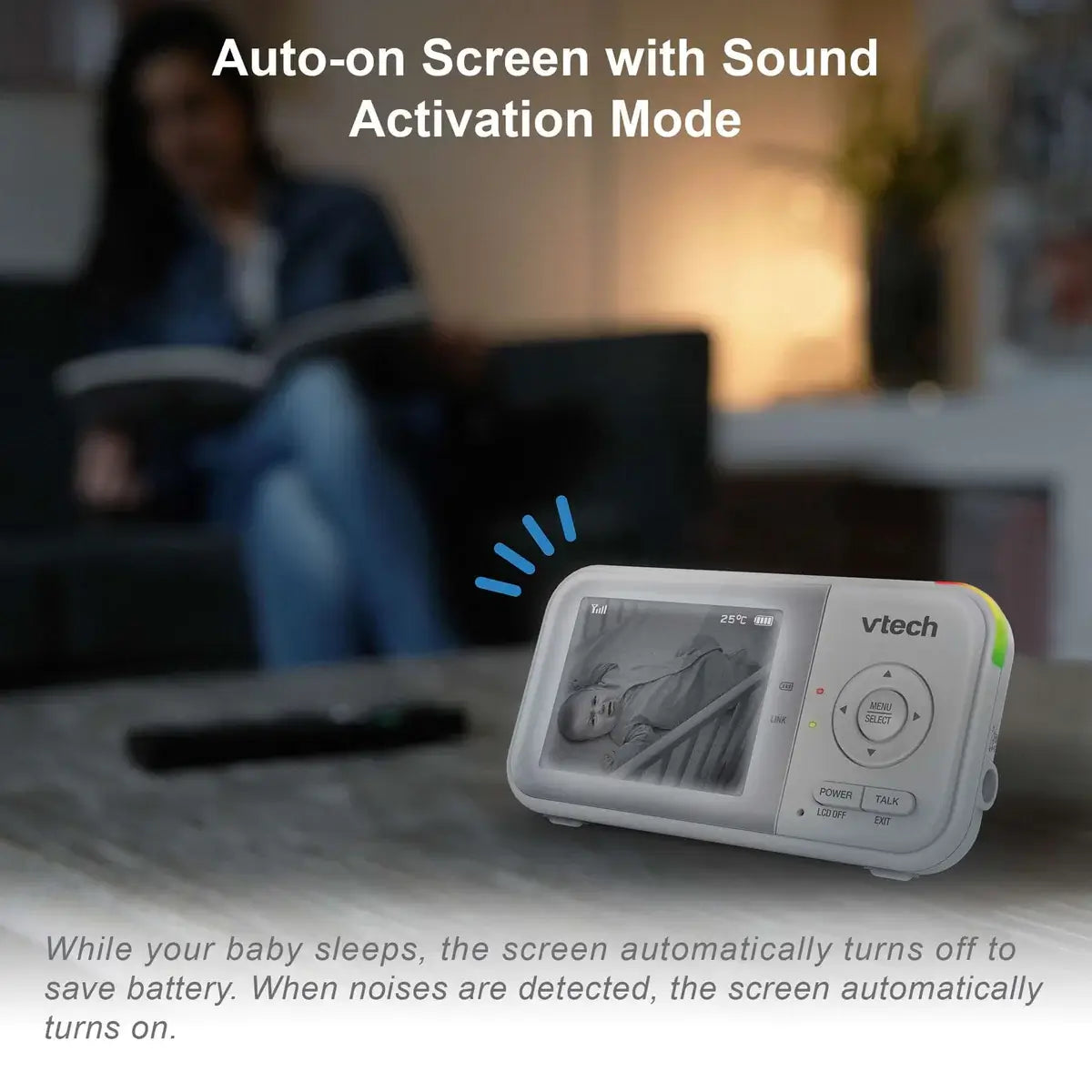 2.8" Video Baby Monitor with Night Light