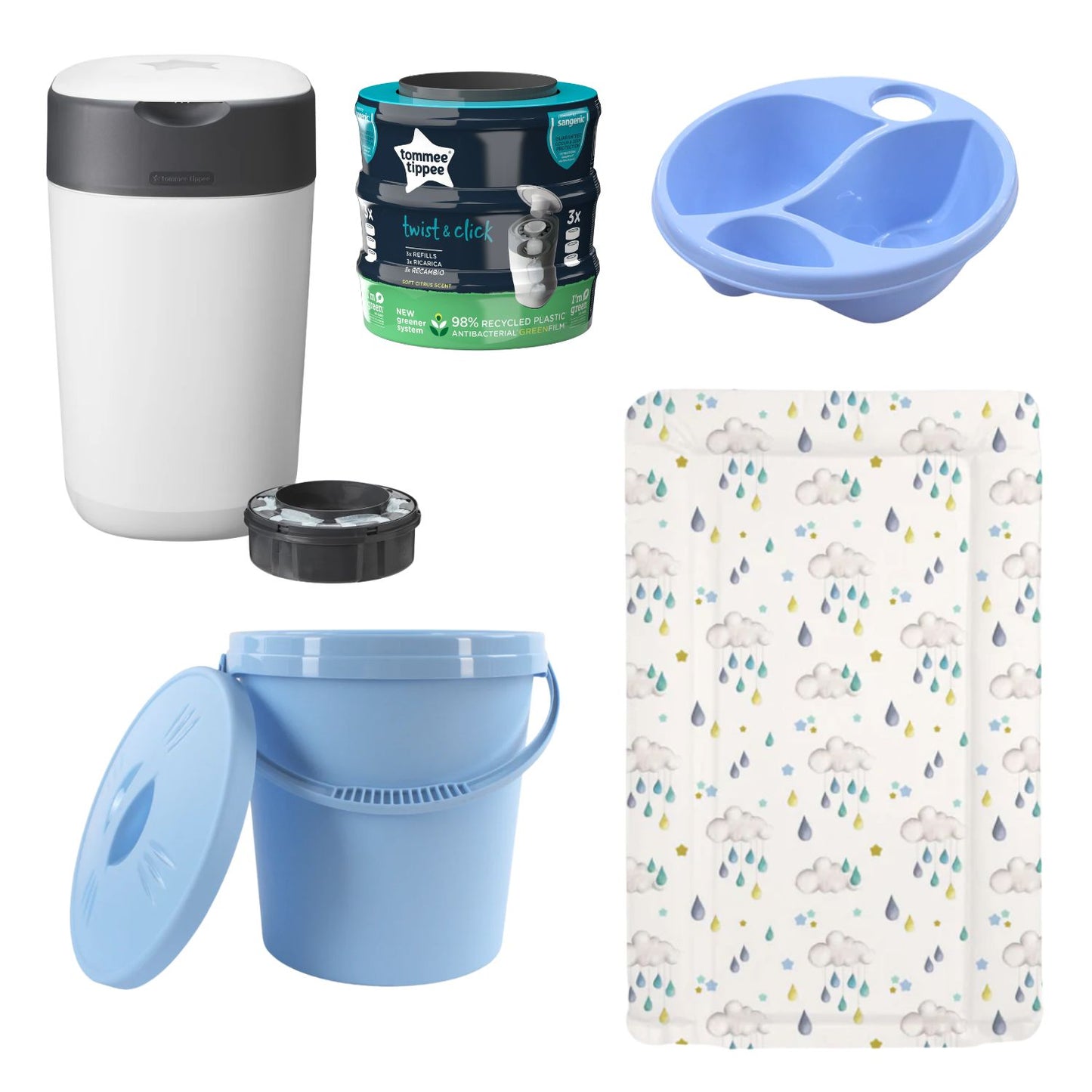 Baby Care Station Essentials Bundle
