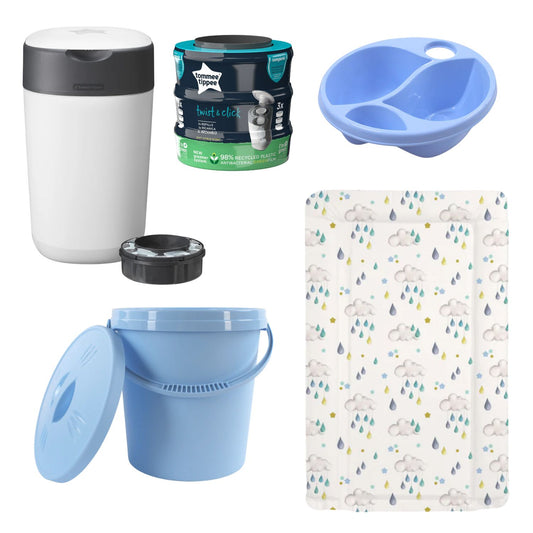 Baby Care Station Essentials Bundle
