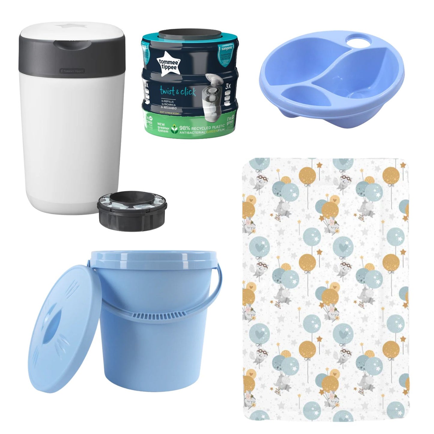 Baby Care Station Essentials Bundle