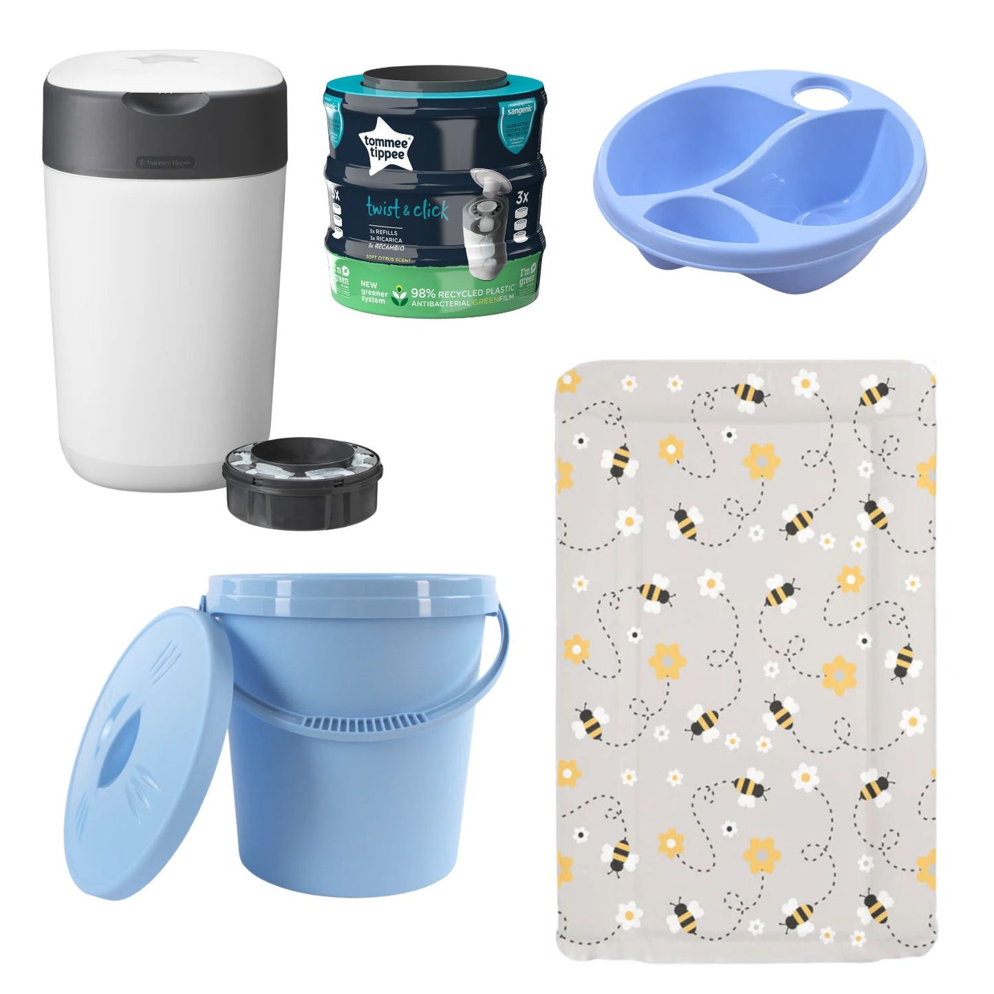 Baby Care Station Essentials Bundle