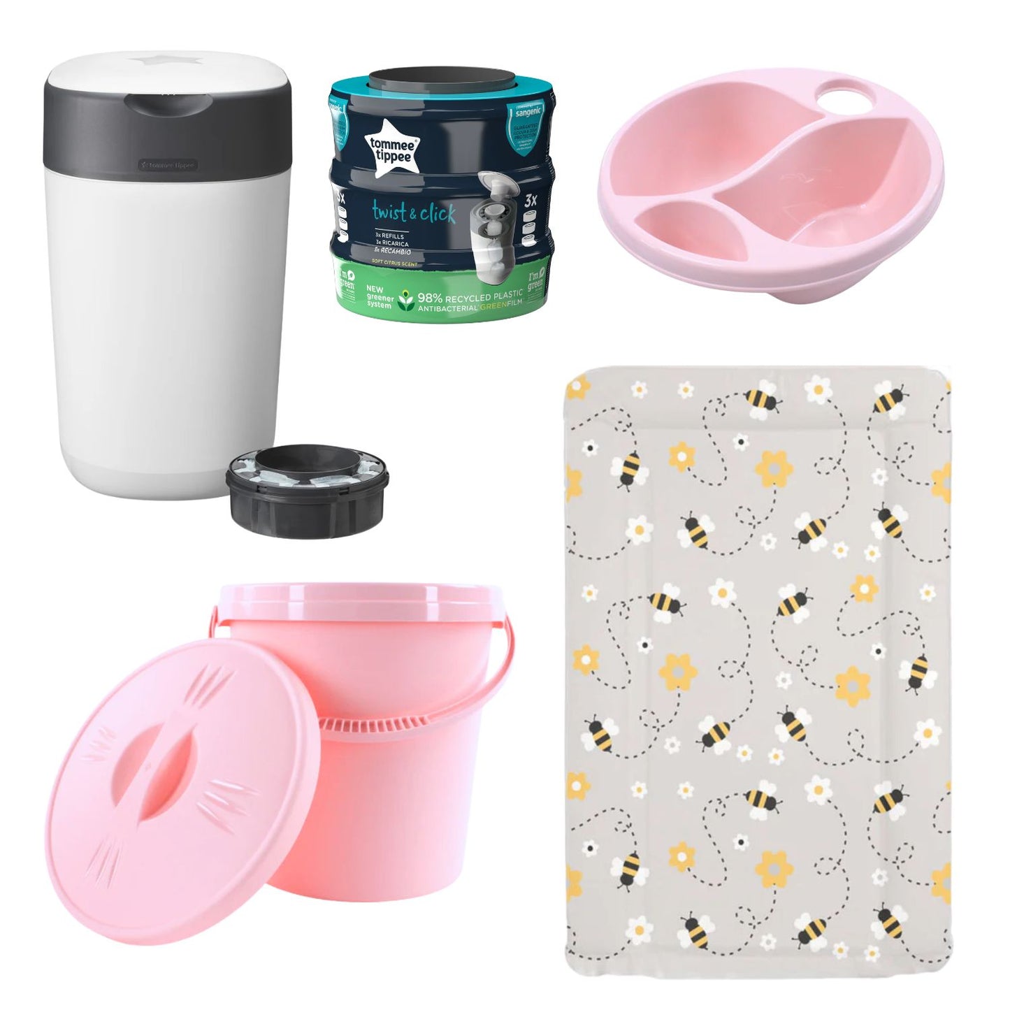 Baby Care Station Essentials Bundle