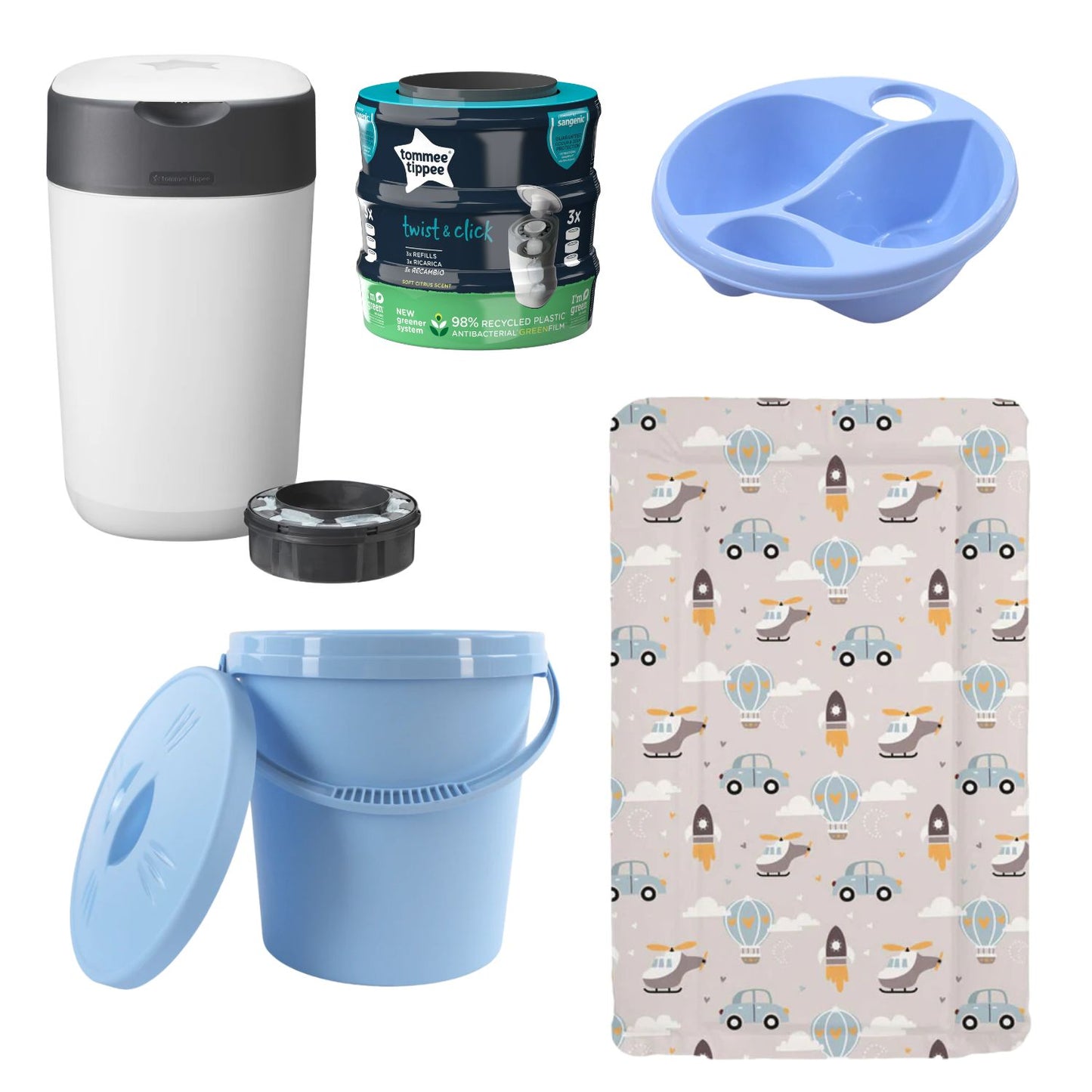 Baby Care Station Essentials Bundle