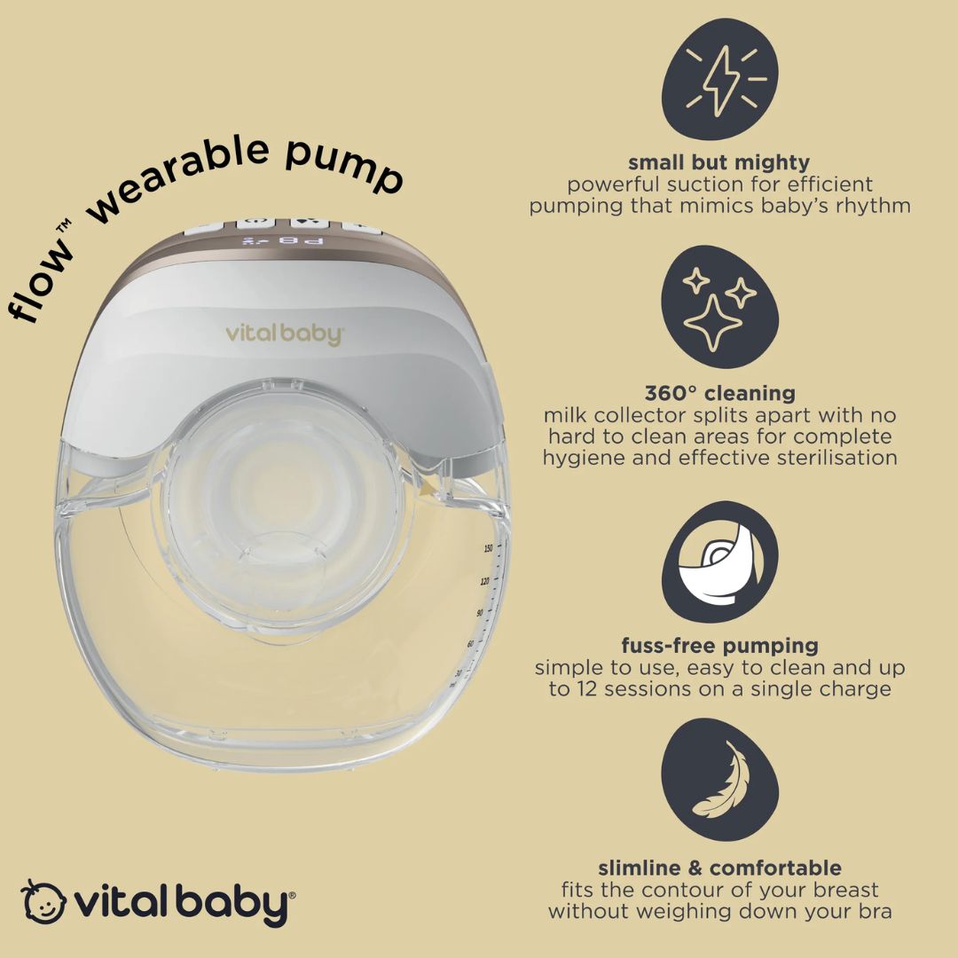 Vital Baby Nurture Flow Wearable Breast Pump