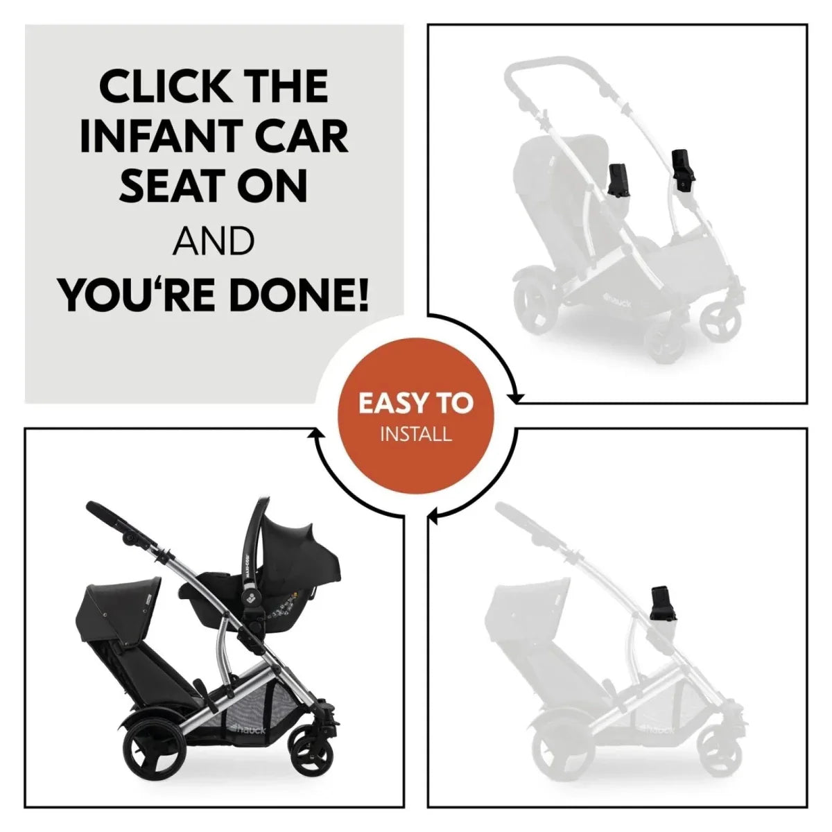 Duett 2 Car Seat Adaptors - Universal