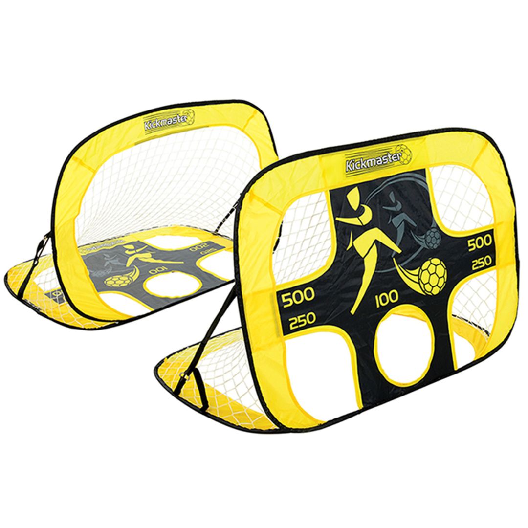 Kickmaster Quick Up Goal & Target Shot – Pearl and Bear