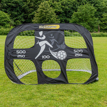 Kickmaster Large Quick Up Goal & Target Shot