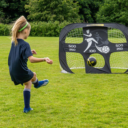 Kickmaster Large Quick Up Goal & Target Shot