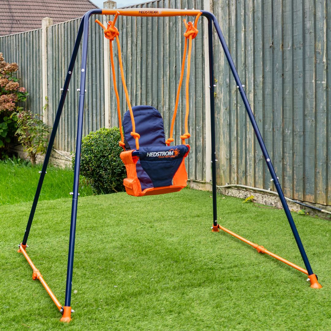 Hedstrom Fast Folding Musical Toddler Swing