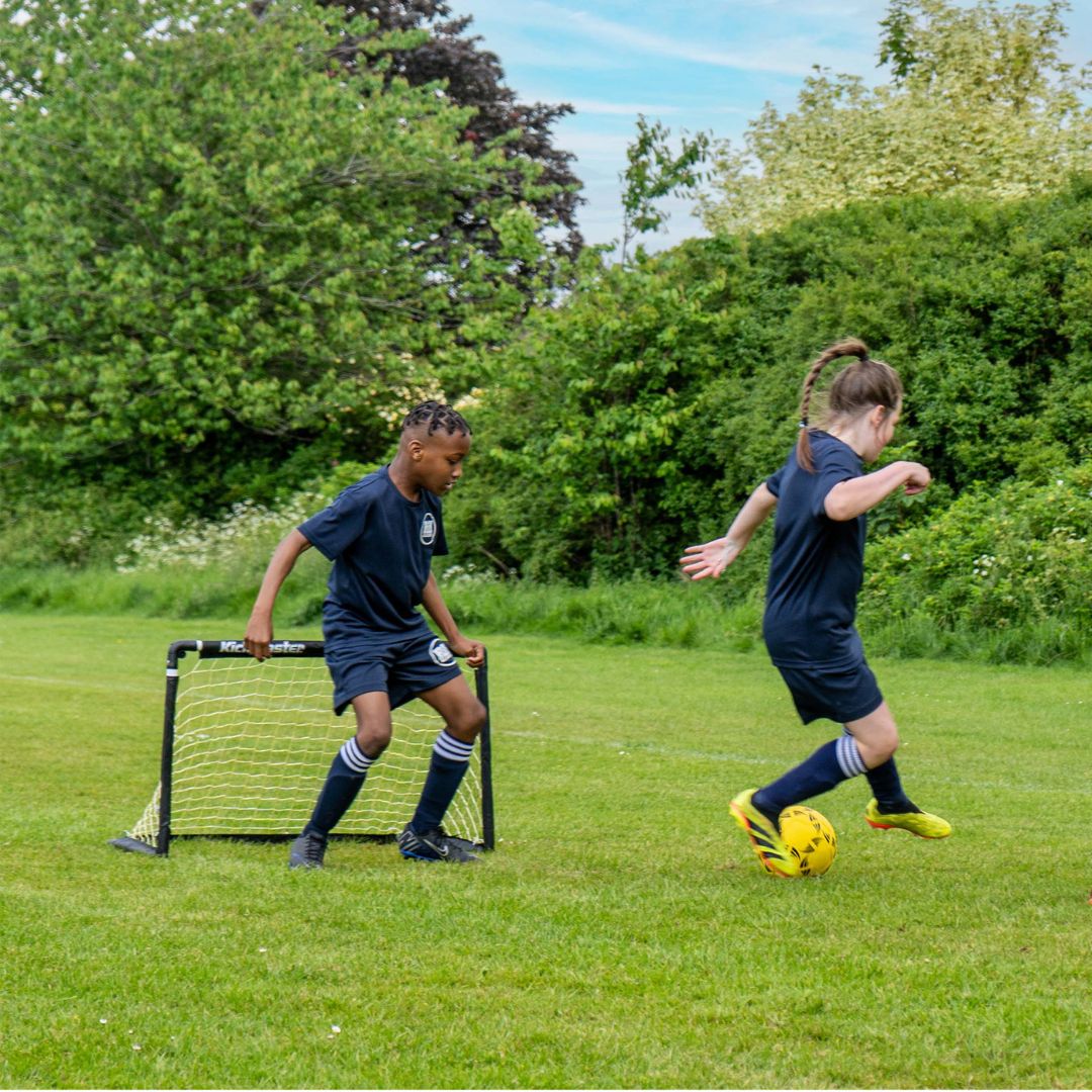 Kickmaster One on One Folding Goal Set