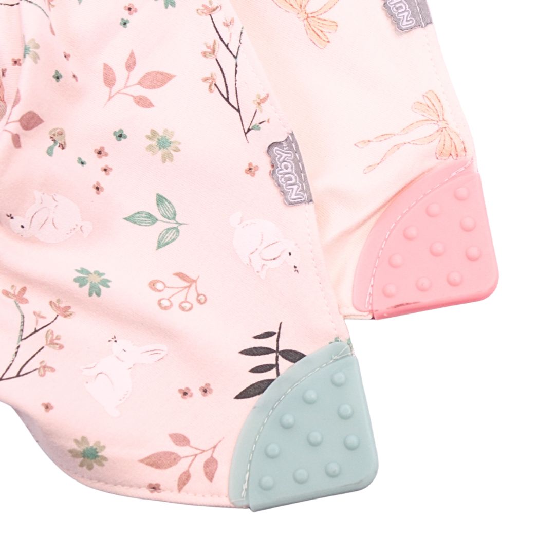 Nuby Bandana Bibs with Teether Pack of 2