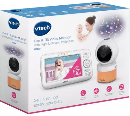 VM5463 5 Inch Night Show Projection Video Baby Monitor