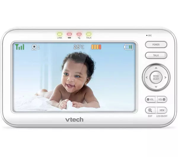 VM5463 5 Inch Night Show Projection Video Baby Monitor