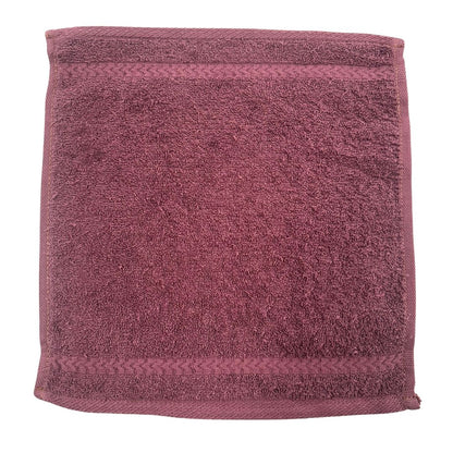 Face Towels 2pcs - Super Soft 100% Combed Cotton, 390 GSM, Highly Absorbent & Gentle on Skin, 30x30, Various Colours