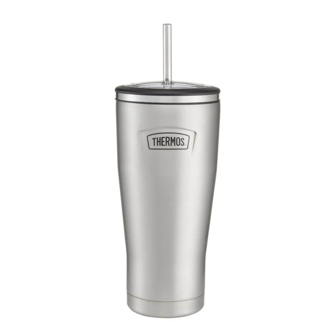Thermos Icon Series Cold Cup + SS Straw Stainless Steel 710ml