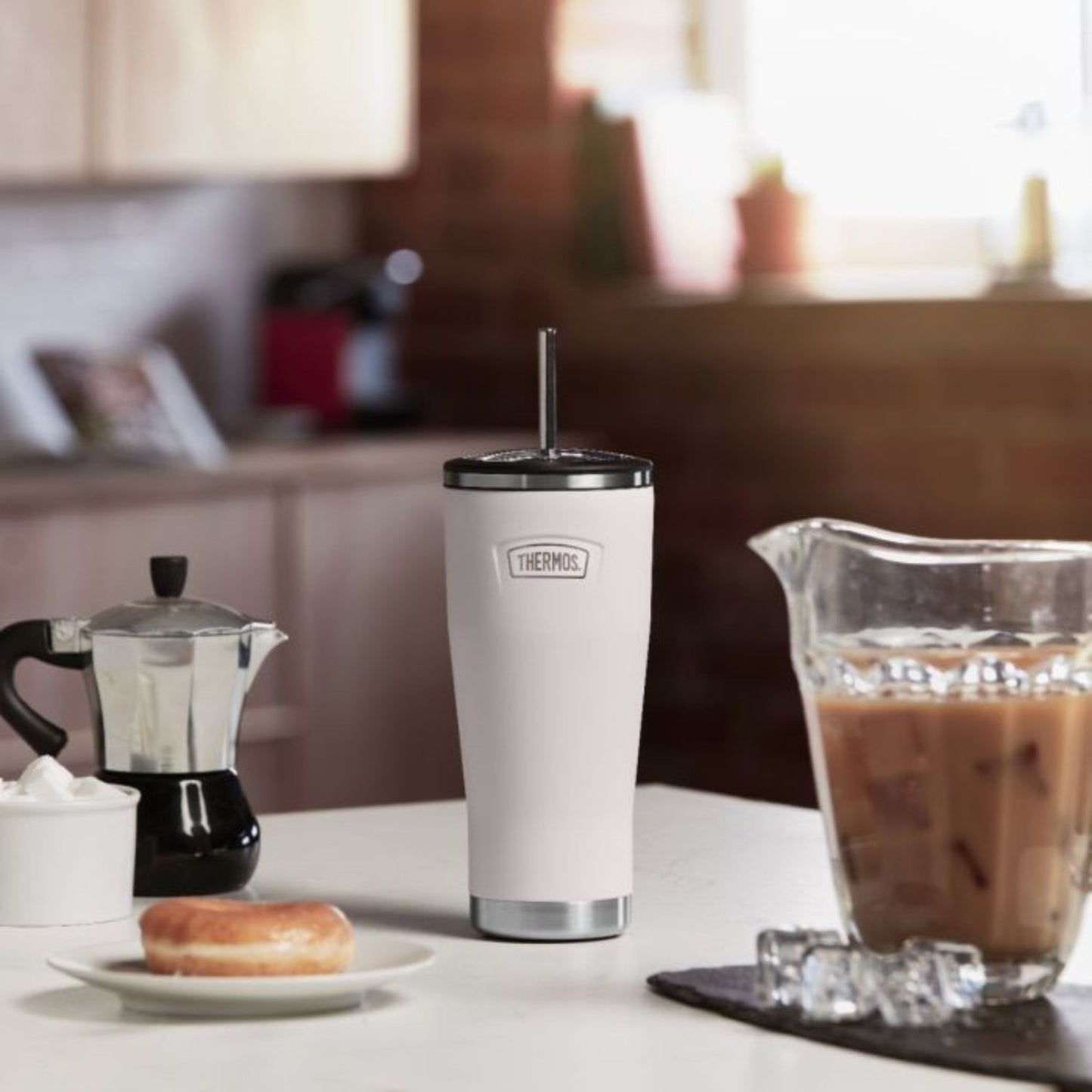 Thermos Icon Series Cold Cup with Stainless Steel Straw 710ml Collection