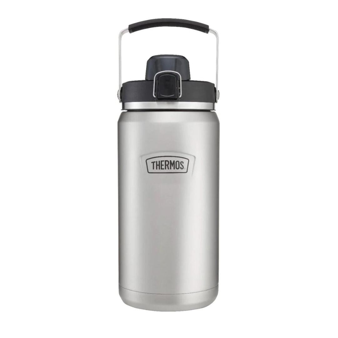 Thermos Icon Series Dual Use Bottle + Spout Stainless Steel 1.9L
