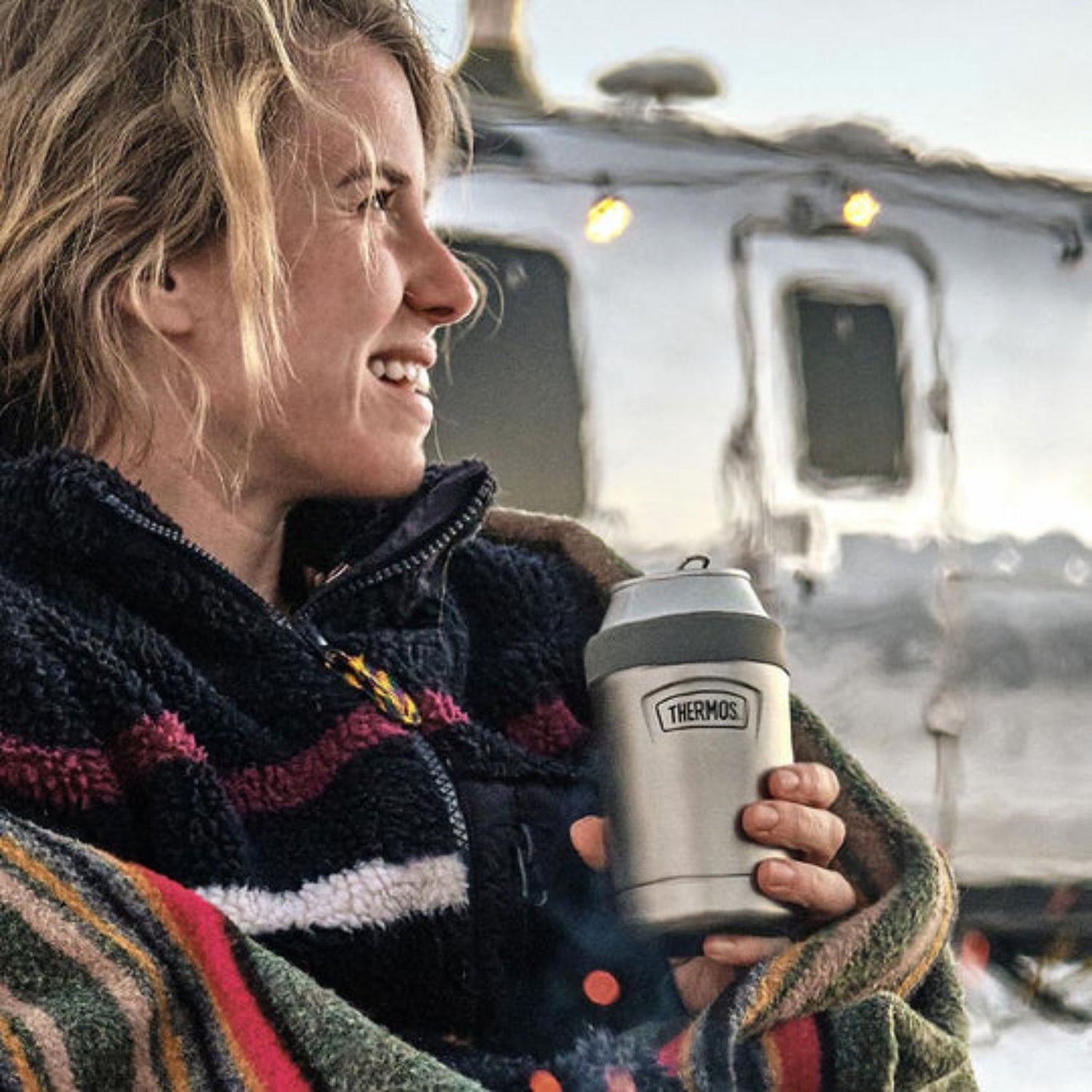 Thermos Icon Series Can Insulator Stainless Steel 355ml